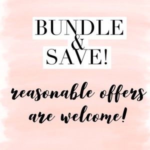 BUNDLE ITEMS - SAVE ON SHIPPING & GET A DISCOUNT